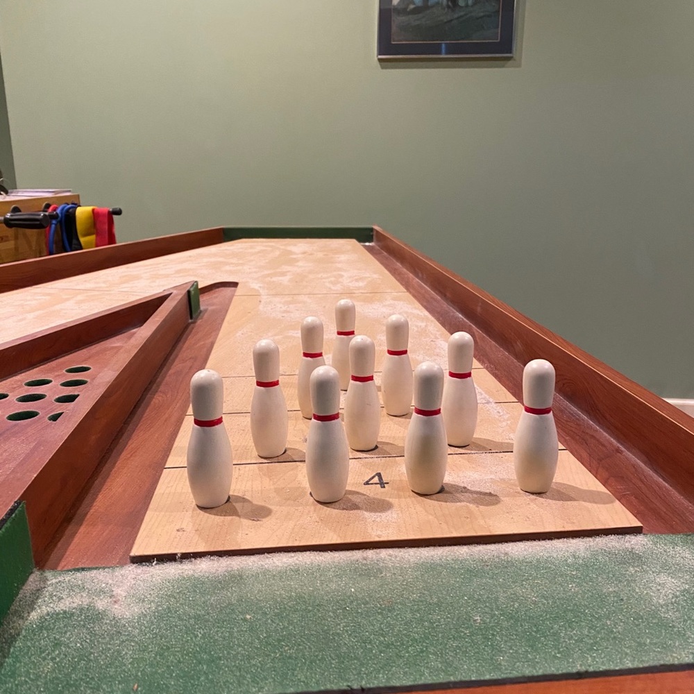 Shuffle and Bowling Board